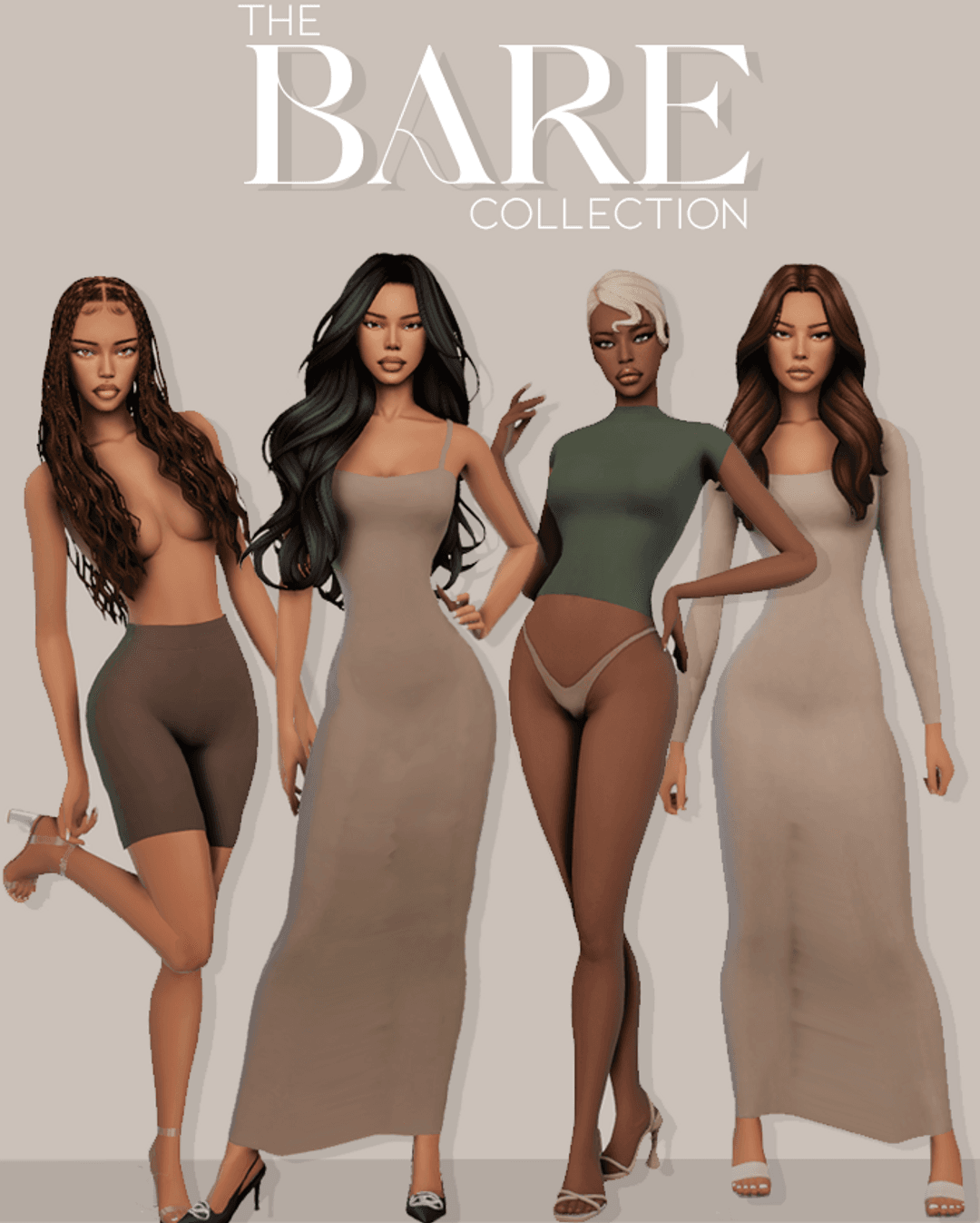 Скриншот мода Коллекция одежды в стиле Skims